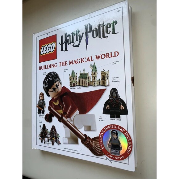 Lego Book Harry Potter Building the Magical World with Mini-figure by Dowsett - Picture 3 of 9